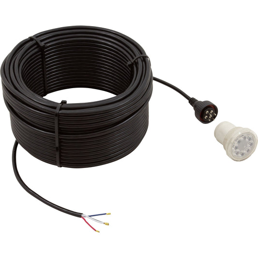 PAL Lighting Treo Mini Multi Color LED Nicheless Pool and Spa Light | 150ft Cable | 64-EGTSM-150