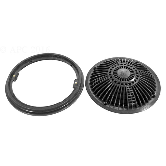 Waterway Tru Flo Drain Cover 640-1909-DKGV Dark Gray Detail
