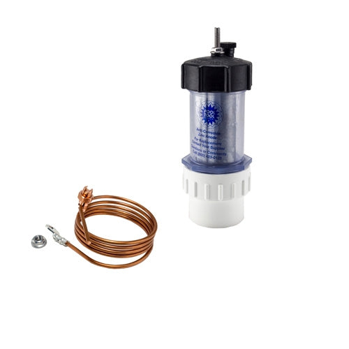 Pool Tool 104D Inline Zinc Anode Spigot Connection Detail