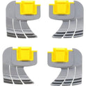 R0714400 | Zodiac Cyclonic Scrubbing Brush For MX8 Elite | 4 Pack