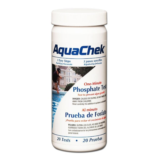 AquaChek Phosphate Pool Test Kit 20 Strips 562227