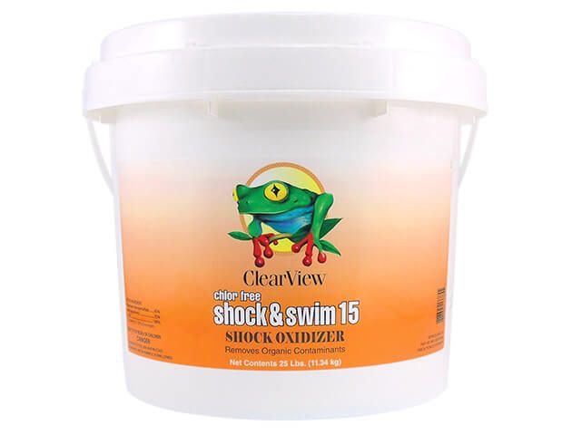 ClearView Chlor Free Non-Chlorine Shock CVCF025 25 lbs Pool Oxidizer