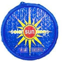 Solar Sun Rings Sunburst Design Pool Cover SSRA-SB-02 - Detail View