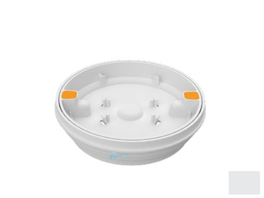 AquaStar 10-Inch Fillable Standard Skimmer Lid and Frame FL10101 White