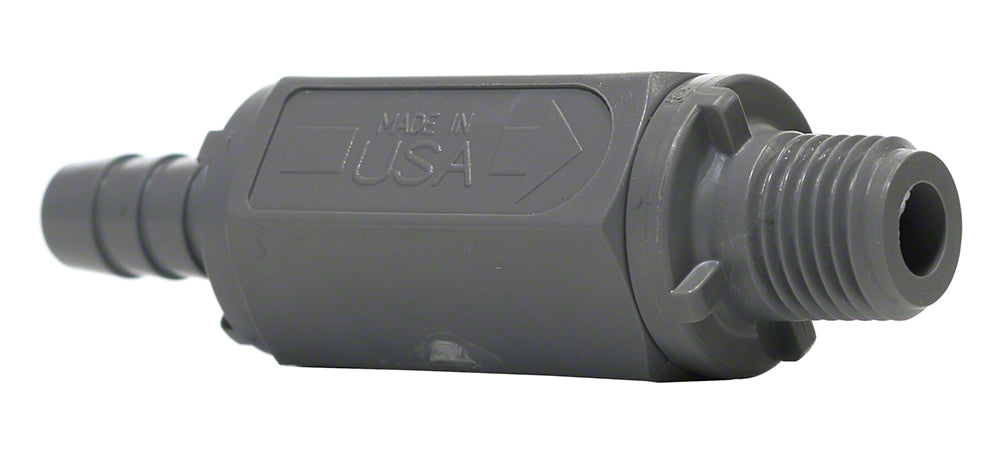 Rola-Chem PVC Check Valve 521170 for Peristaltic Pumps 3/8 x 1/4 Inch