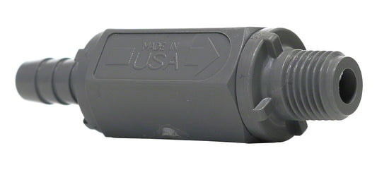 Rola-Chem PVC Check Valve 521170 for Peristaltic Pumps 3/8 x 1/4 Inch