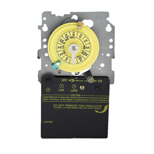 Intermatic T101M 24-Hour Mechanical Time Switch Mechanism