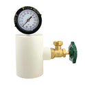 CMP Pool Pressure Test Kit 25501-100-000 Brass Water Pressure Gauge