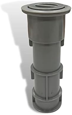AquaStar Pool Umbrella Stand with Sleeve and Center Cap Dark Gray US105