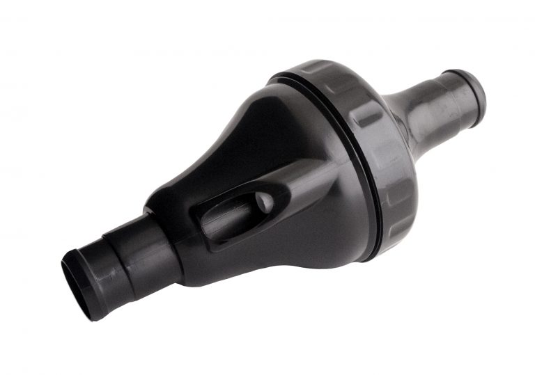 CMP Back Up Valve G62 Black for Polaris Cleaners 25563-054-000 Front View