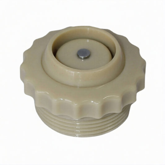 Swimables SW-32-343 tan 1.5-inch MPT spa check valve