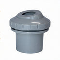 AquaStar Directional Eyeball Fitting SL8203 Gray 1.5 Inch MPT 0.75 Inch Eye - Front View
