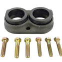 Raypak 002432F inlet outlet flange kit for 53A to 155A pool and spa heaters