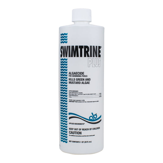 Applied Biochemists Swimtrine Plus Pool Algaecide | Green and Mustard Algae Remover | 32 oz. | 406103