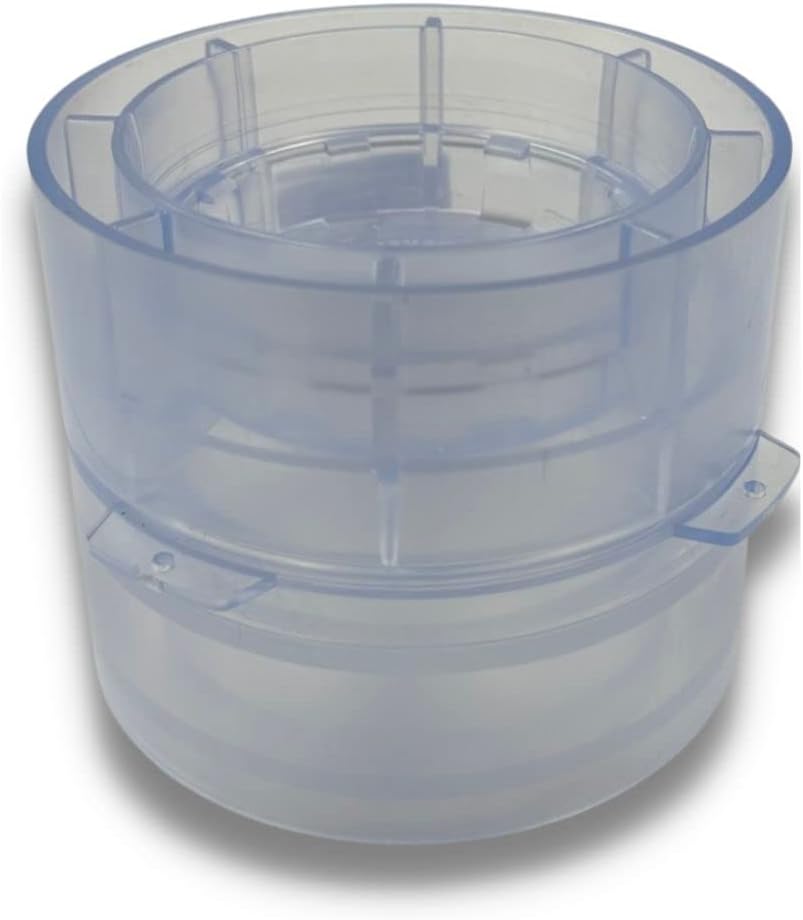 Pour-A-Lid DC401CLEAR 4 Inch Round Clear Masonry Deck Drain Cover