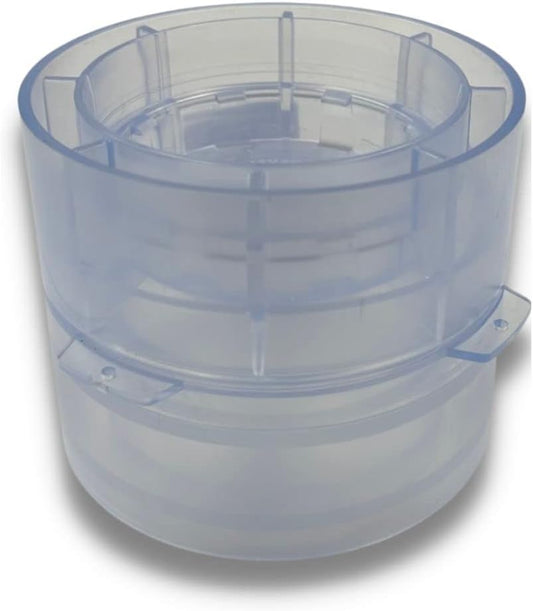 Pour-A-Lid DC401CLEAR 4 Inch Round Clear Masonry Deck Drain Cover