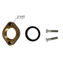 Raypak Gas-Fired Heater Brass Flange Kit 013812F