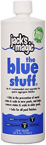 Jacks Magic JMBLUE032 Blue Stuff Pool Stain Remover Bottle