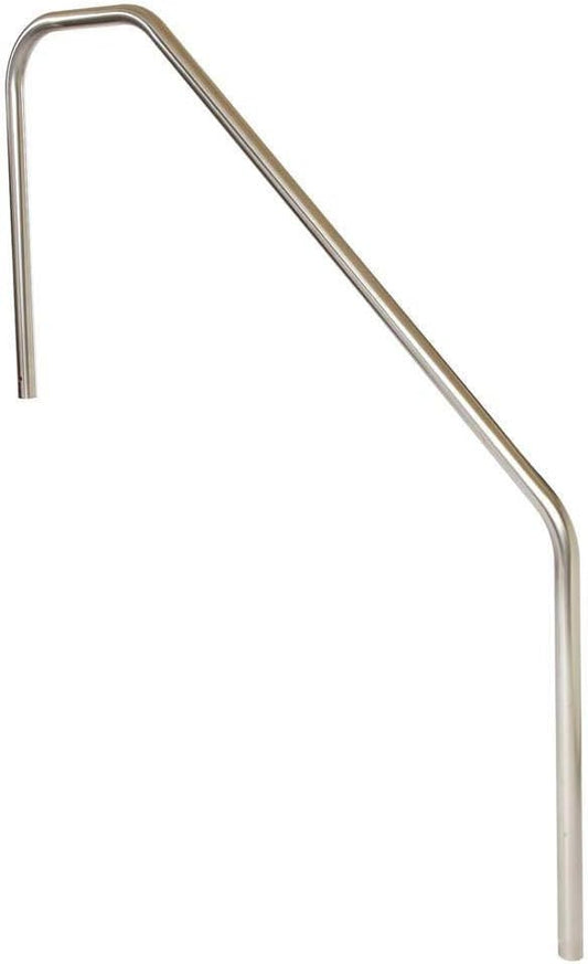 S.R. Smith 3-Bend Stainless Steel Pool Handrail 4 Foot 3HR-4-049 Detail View