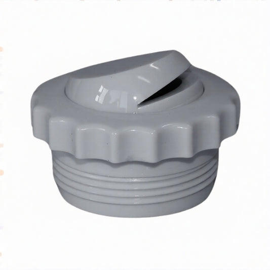 Swimables 1.5 Inch Grey MIP Threaded Directional Eyeball Fitting SW-30-851
