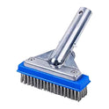 Pooline 5-Inch Aluminum Back Stainless Steel Pool Brush 11020