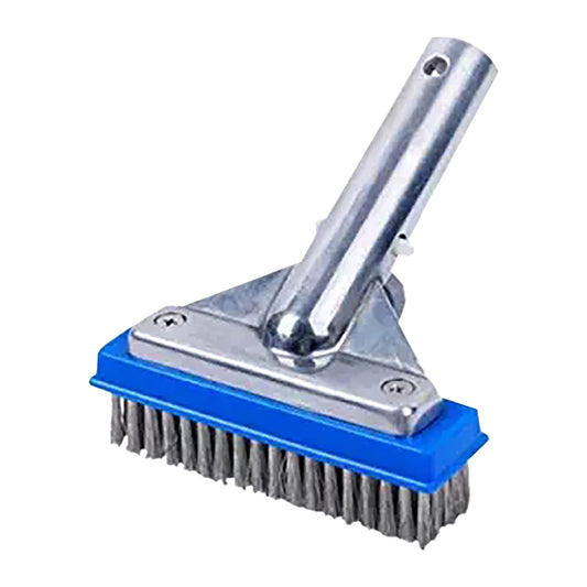 Pooline 5-Inch Aluminum Back Stainless Steel Pool Brush 11020