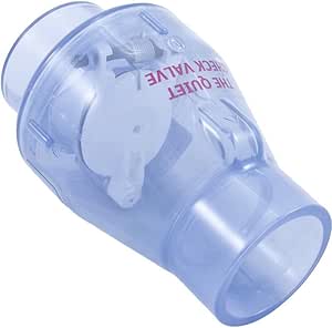 Magic Plastics 2" Slip x Slip Clear Check Valve 0821-20C