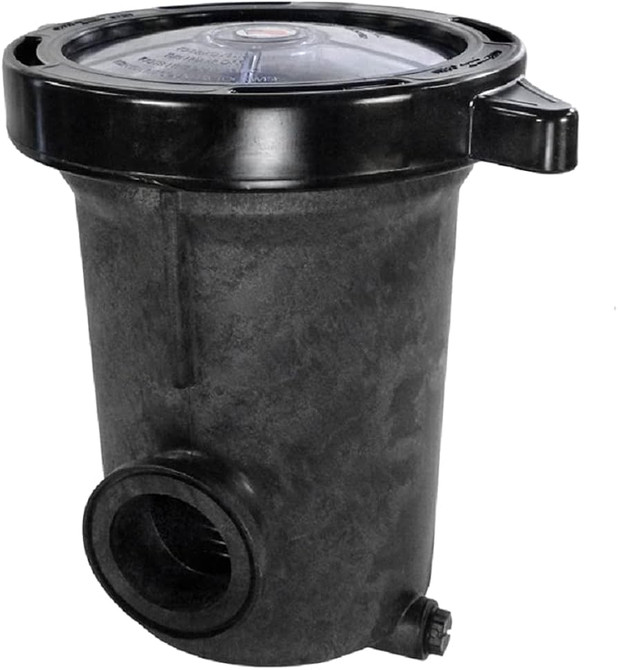 Waterway 310-6600 pool pump trap housing internal basket view