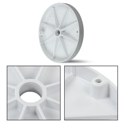 AquaStar Round Pool Skimmer Lid White RT101 Detail View
