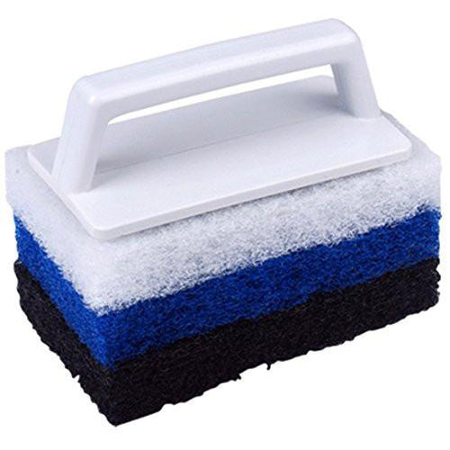 Pooline 11077S Super Scrubber with 3 Different Cleaning Pads