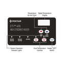 Pentair 475984 Membrane Pad for ETI 400 Heater Control Panel