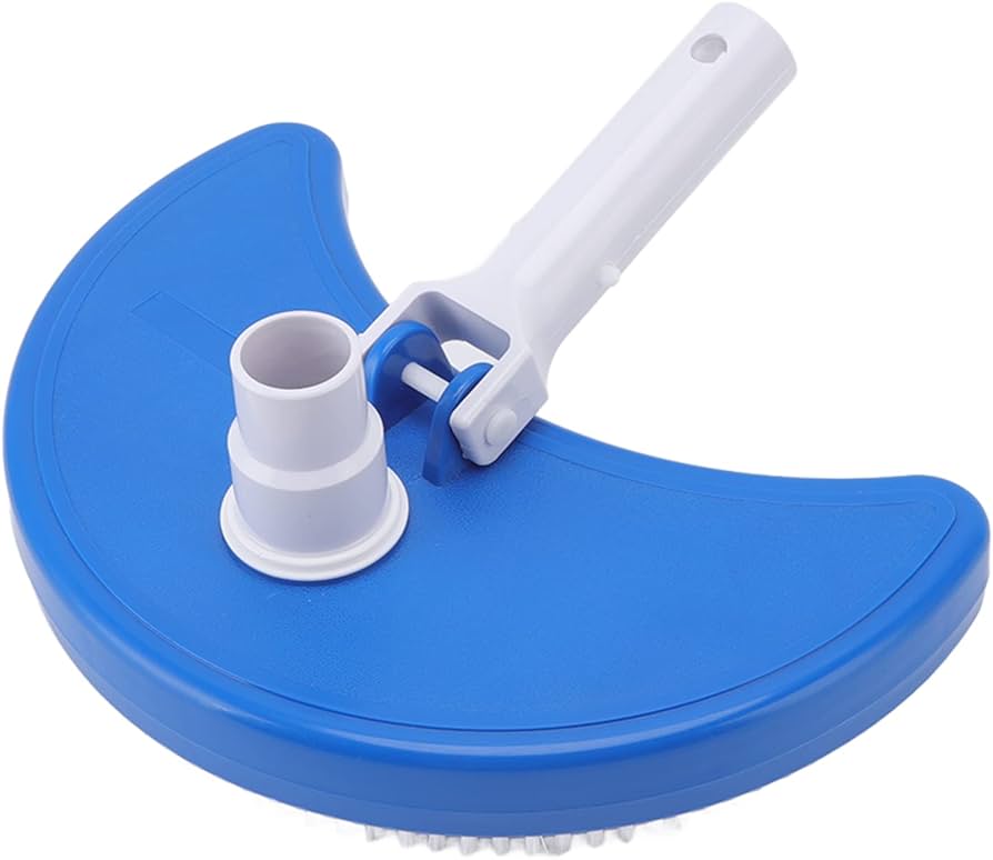 Pooline Blue Weighted Pool Vacuum Head #11107 Side View