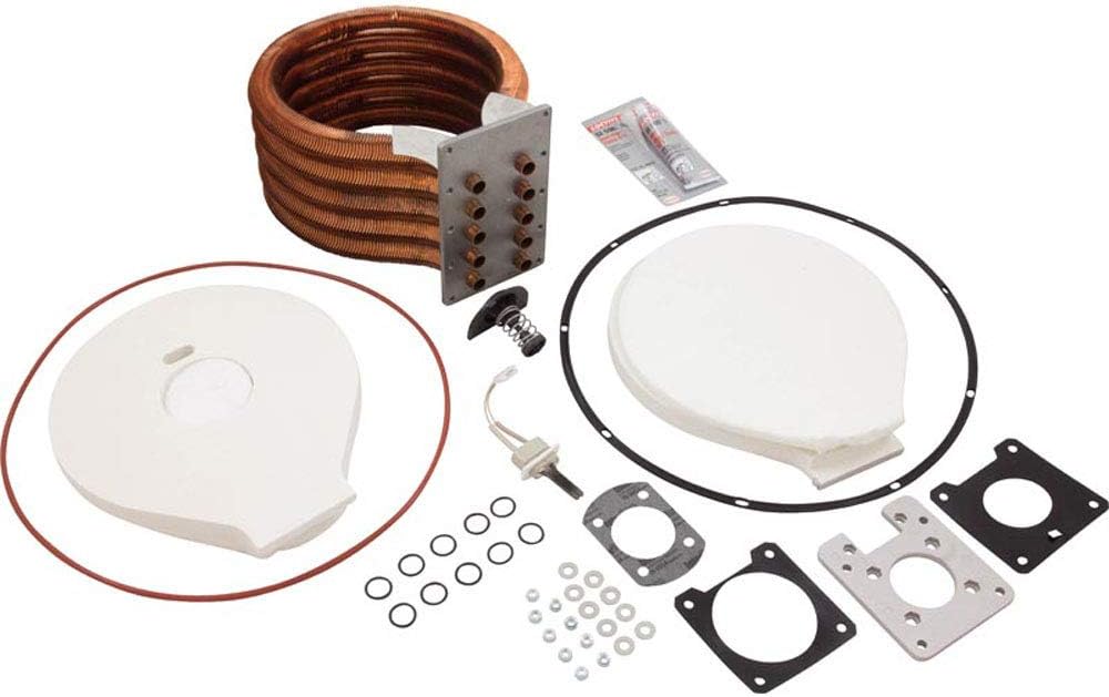 Pentair 474059 Tube Sheet Coil Assembly MasterTemp 250 Side View