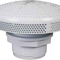 CMP White Main Drain Cover 175 GPM 25215-000-000 Front View