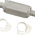 Rola-Chem 3/8 Inch Inline PVC Check Valve 521160 - Front View