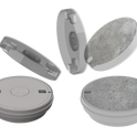 Waterway Round Skimmer Lid 540-7807WW Gray Detail