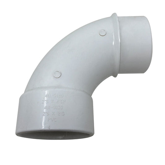 Swimables 2" Socket x 2" SPG Sweep 90 Degree Elbow SW-39-913