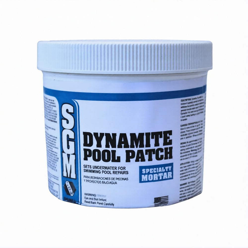SGM Dynamite Underwater Pool Patch Repair White 3 lbs PLBPP3