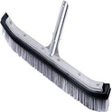 Pooline 18 Inch Curved Stainless Steel and Nylon Pool Brush 11025C