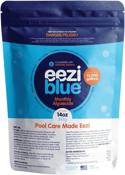 Eeziblue EB-MA-21OZ Algaecide Clarifier 21oz Package