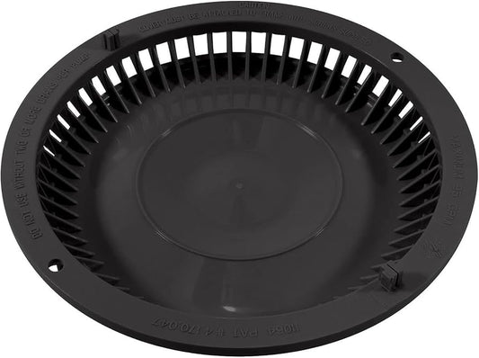 Afras 11064DKGY Dark Gray Anti-Vortex Pool Drain Cover 7 3/8 Inch