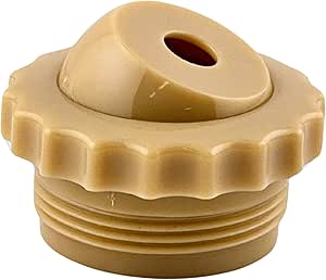 Swimables Tan Pool Eyeball Return Fitting 1 Inch SW-30-842 Close-Up