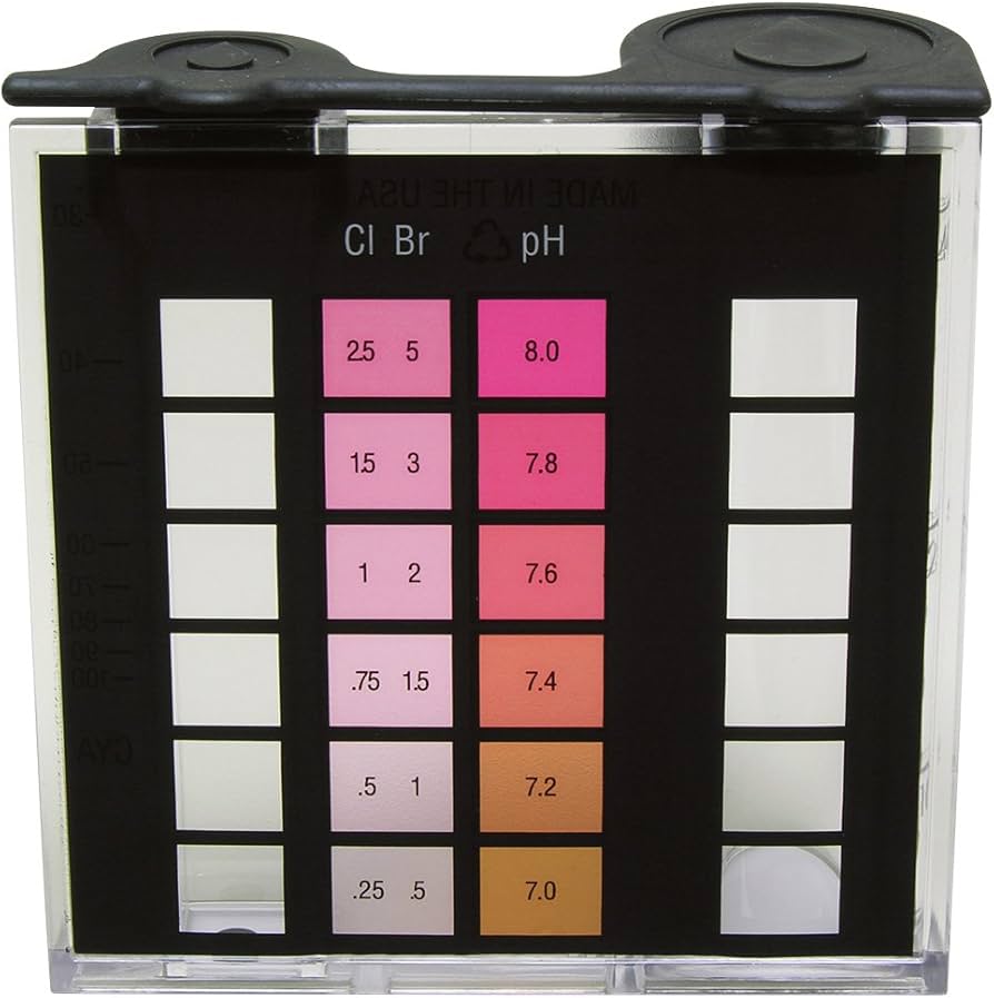 Taylor Technologies 2000 Series Chlorine and Bromine Comparator 9056 DPD pH 7.0-8.0