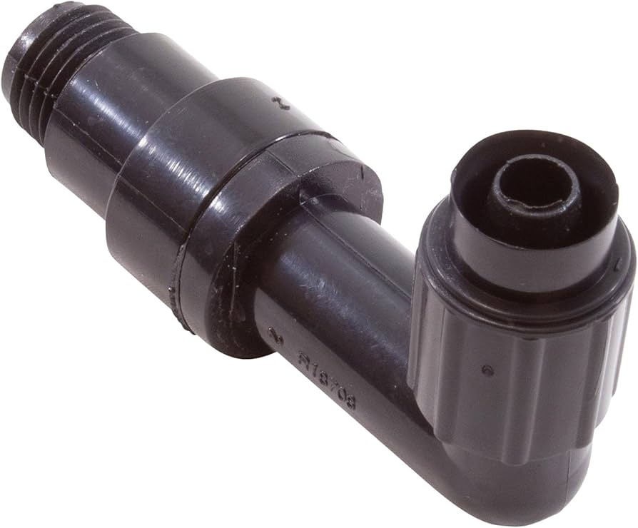 Pentair Elbow Check Valve R172061 for 300 and 302 Chemical Feeders