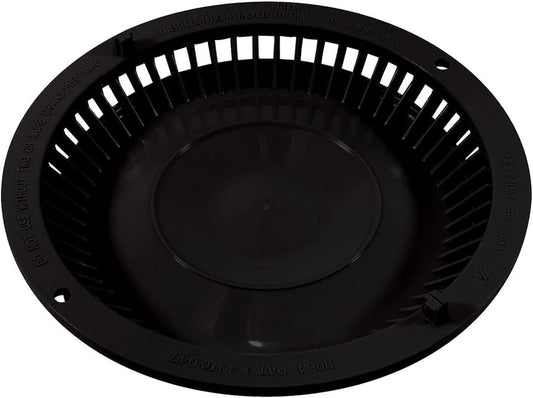 Afras 11064BK Black Anti-Vortex Pool Drain Cover 7 3/8 Inch