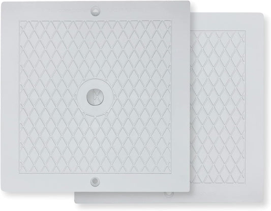 Swimables SPX1082E grey 10x10 inch square skimmer lid for Hayward pools