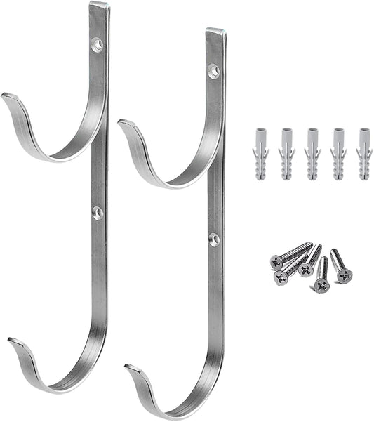 Swimables SW-10-803 stainless steel pool pole hanger set wall mount