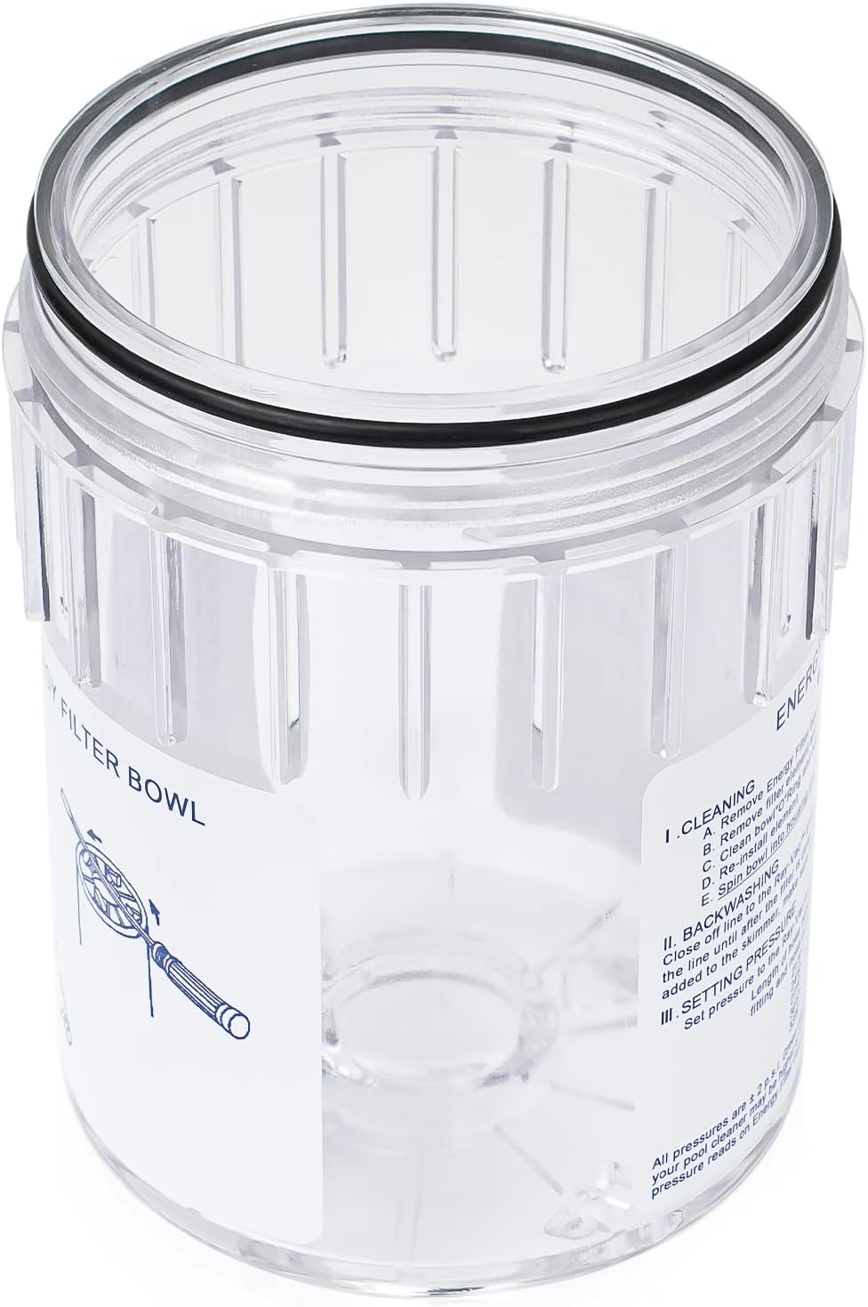 Jandy R0373500 Ray-Vac Energy Filter Bowl with O-Ring 3191