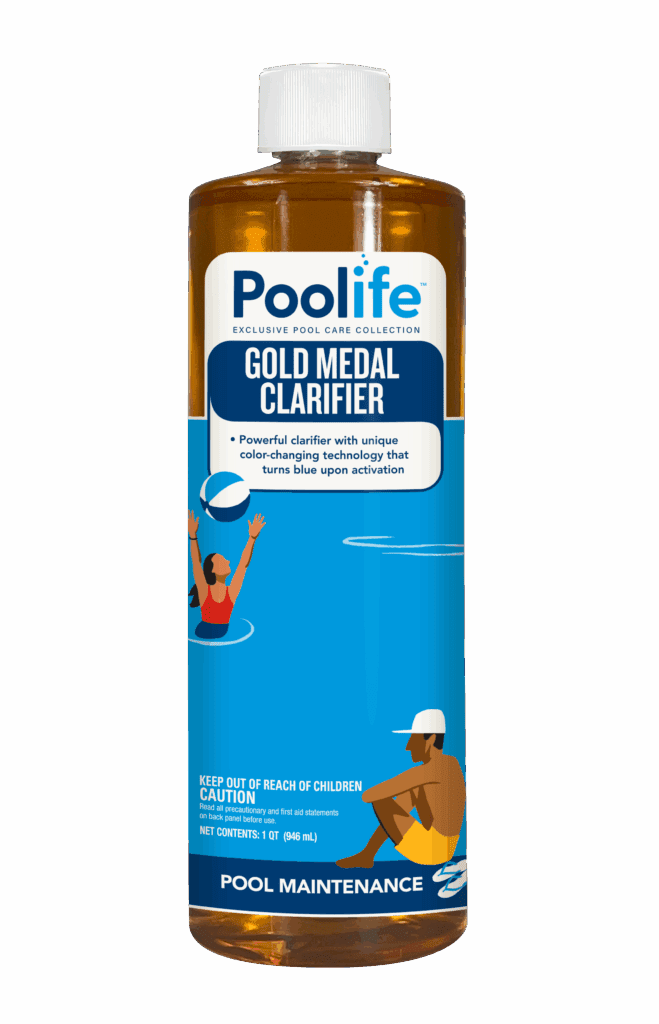 Poolife Gold Medal Swimming Pool Water Clarifier 62018 1 Qt Front