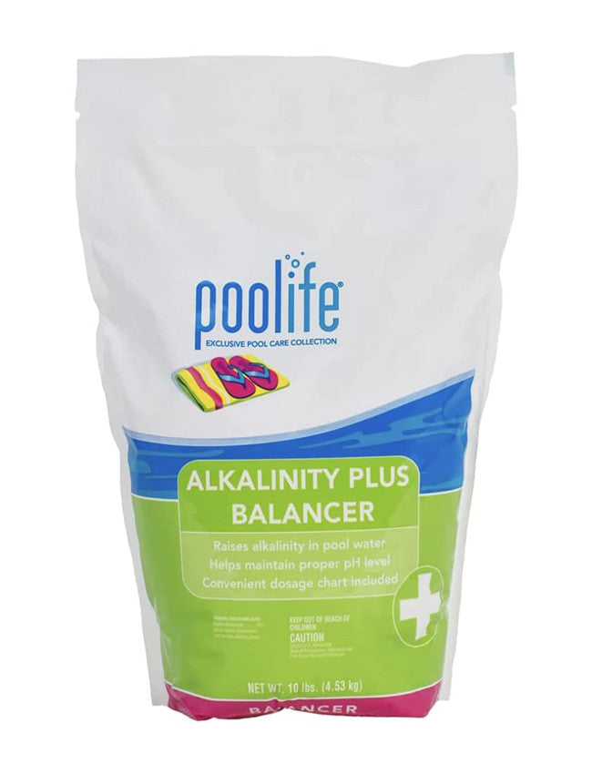 Poolife 62129 Alkalinity Plus 10 lbs Package Back
